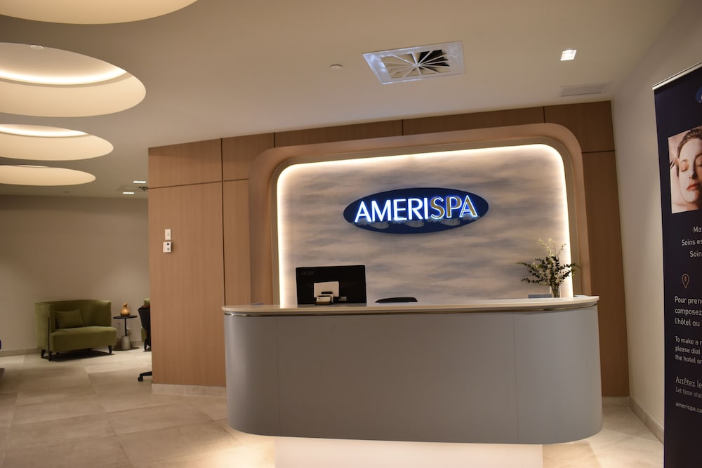 Réception du spa