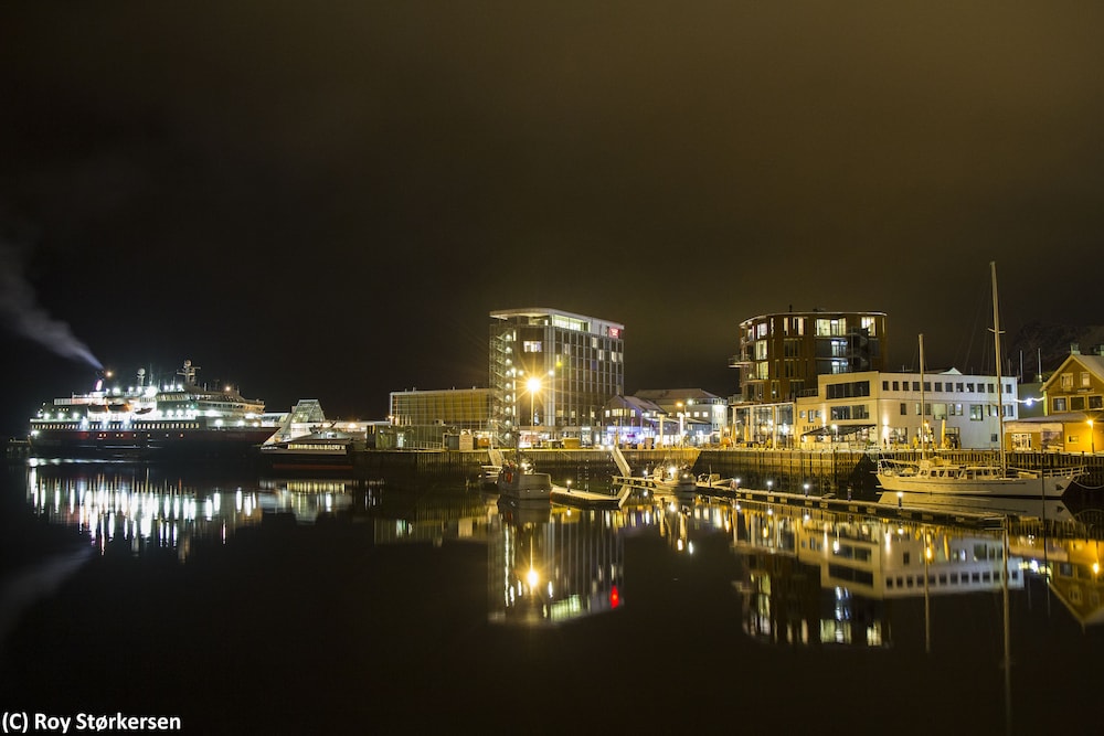 Front of property - evening/night