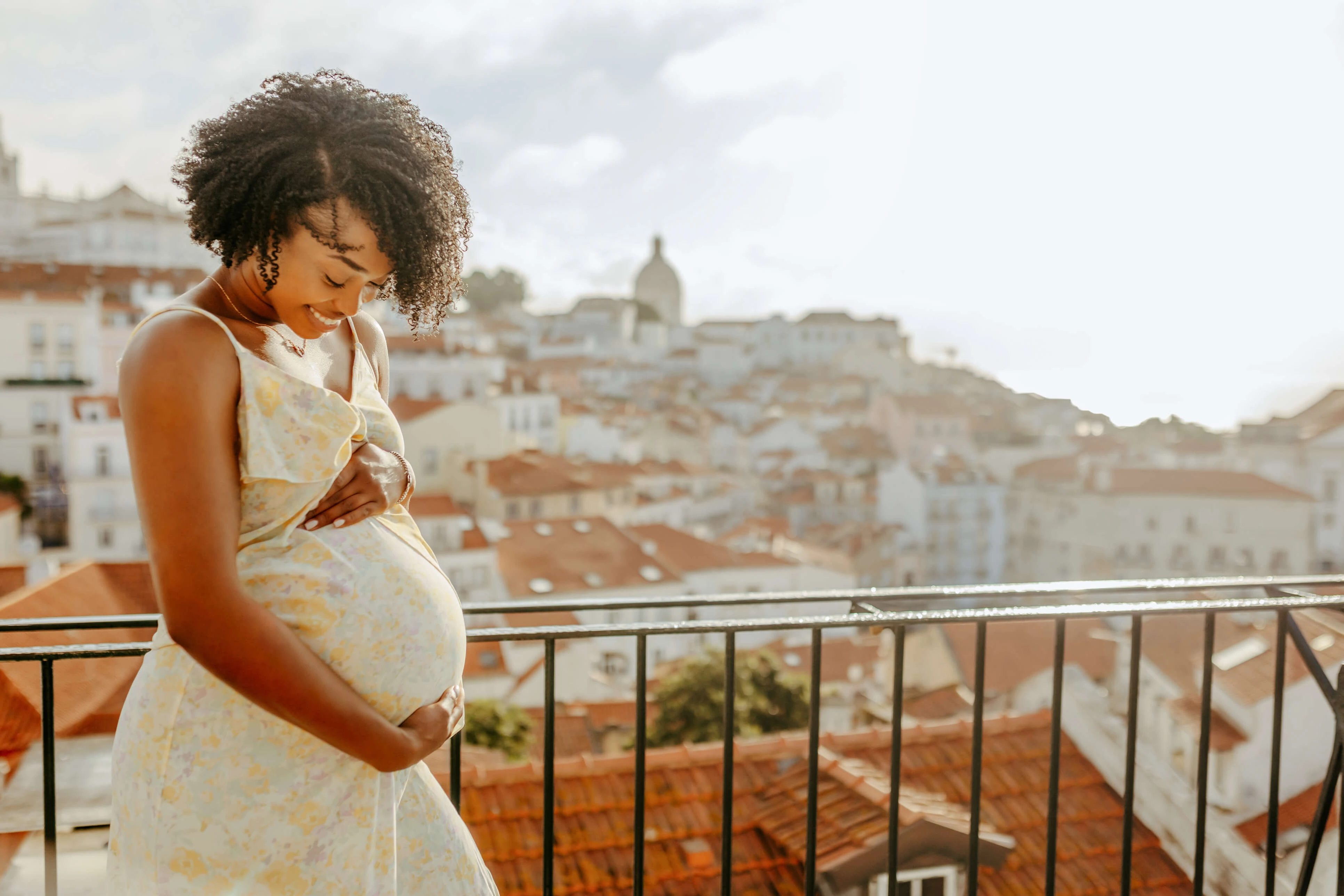 Pregnant on holiday