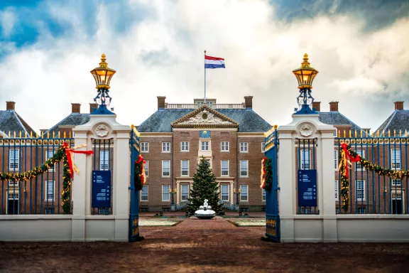 Kerstmarkt bij Paleis Het Loo, Apeldoorn