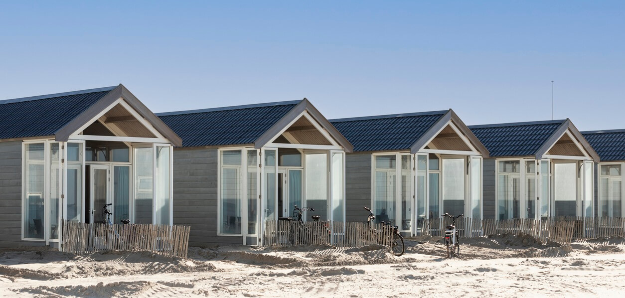 Vakantiehuisje aan zee